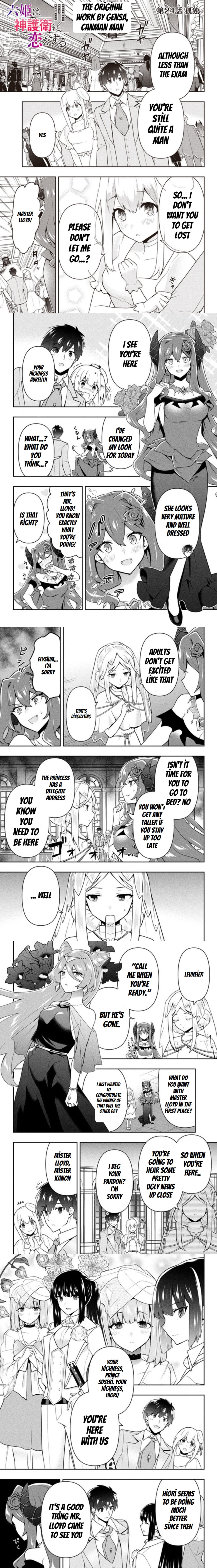 SIX PRINCESSES FALL IN LOVE WITH GOD GUARDIAN Chapter 24 1